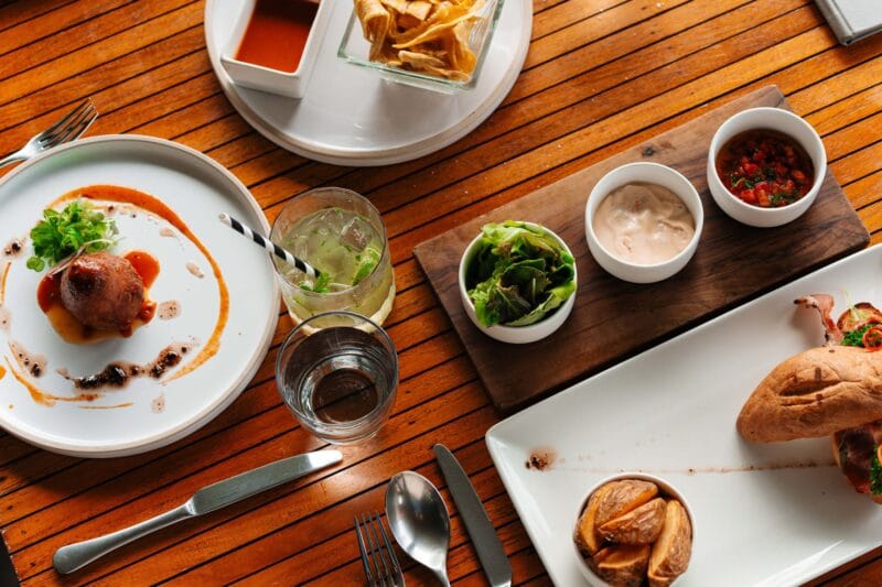 Cacao cuisine dish served at Rabot Restaurant, Rabot Estate, Saint Lucia
