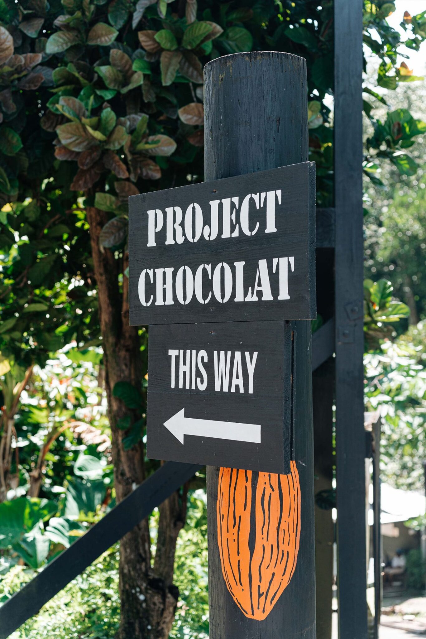 Project Chocolat sign_Matt Wild